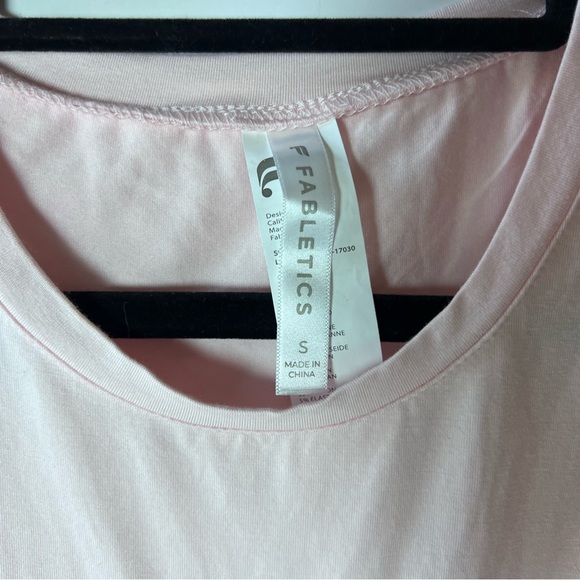 Fabletics Marissa Tie-Up Tank - Size Small in Soft Pink Color - Picture 3 of 6